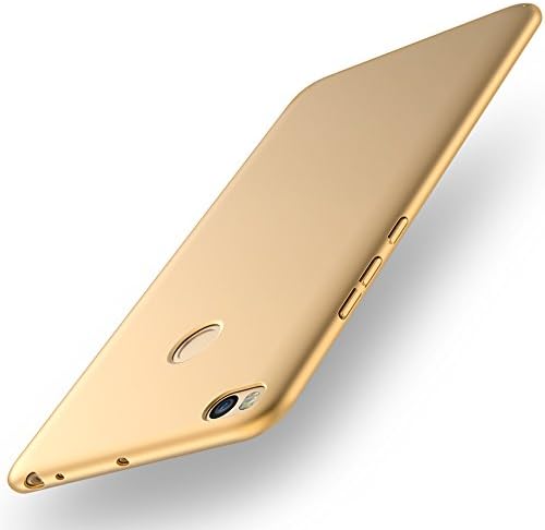 Gold Ultra Slim Case Cover + Screen Protector For Xiaomi Mi Max 2 (Not compatible with Mi Max) Vooway® MS70399