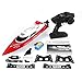 Produktbild GreatWall HONGXUNJIE HJ806 47cm 2.4G RC 30km / h Hochgeschwindigkeitsrennen Flipped Boat Red