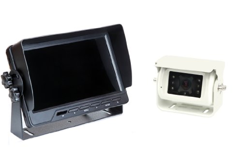PROFI-line 7 Zoll Farb-Rückfahrsystem mit hochauflösendem HD-Monitor + 600TV Linien Farb-Kamera mit IP68, Audio & Nachtsicht, inkl. 20 Meter Anschlusskabel (12-24 Volt) (b. HD Premium-System weiß) PROFI-line 7 Zoll Farb-Rückfahrsystem mit hochauflösendem HD-Monitor + 600TV Linien Farb-Kamera mit IP68, Audio & Nachtsicht, inkl. 20 Meter Anschlusskabel (12-24 Volt) (b. HD Premium-System weiß)
