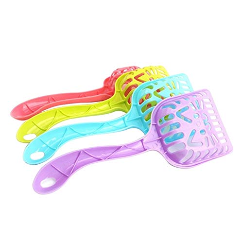 Preisvergleich Produktbild Gaodaweian Streu Scoop Cat Plastic Pet Kitten Katzentoilette Schaufel, 4er Pack