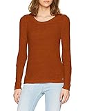 pullover braun schwarz  ONLY Damen onlGEENA XO L/S KNT NOOS Pullover, Braun (Picante), 36 (Herstellergröße: S)