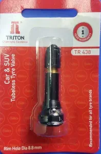 TRITON TR 438 Car Tubeless Tyre Valve/Neck - Set of 5