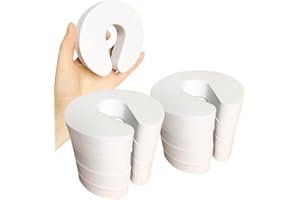 Vintree Fermaporta in Schiuma Confezione di 8 fermaporta salvadita protegge da chiusure accidentali sicurezza del bambino per evitare che bambini e animali si chiudano in una stanza