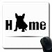Produktbild Luancrop Mousepads Kragen Brown Boxer Hunderasse Cute Pet Short Grey Bulldog Entzückende Erwachsene Black Brawny Design rutschfeste Gaming Mouse Pad Gummi-Matte