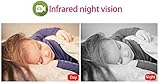 Babyphone mit Kamera für Babys, Sichere Babyüberwachung, 2,4 „pantalla LCD, monitor de bebé, Hohe Reichweite von 200m, TAG-automatische y Nachtsicht, zoom und Gegensprechfunktion, WLAN Teléfono de bebé - 6