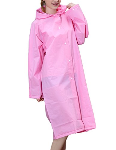 BU-Bauty - Poncho - donna Pink Taglia unica
