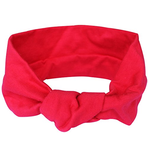 iEFiEL 9 Stück Süßes Baby Mädchen Kinder Prinzessin Stretch Hasenohren Stirnbänder Haarbänder Kopftuch - 4