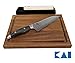 Produktbild Kai Shun Nagare Geschenkset, ultrascharfes Santoku (NDC-0702), 18 cm Schneidebrett (Eiche) 30x22 cm Schleifstein AP-0305
