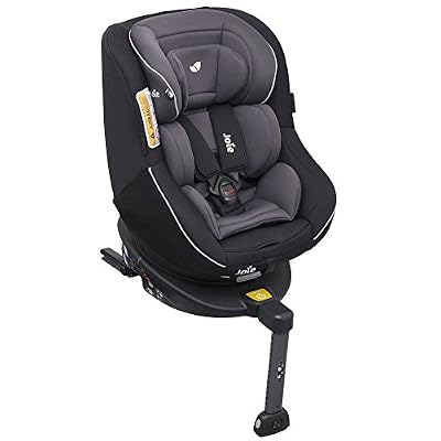 Joie Spin 360 – Siège de voiture, Groupe 0 +/1, couleur deux tons noir