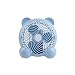 Produktbild Mini Fan Sommer Cartoon Lüfter USB Hand-2 Geschwindigkeiten Elektro-Silent Fans Kleinen tragbaren Persönlichen Oder Home Office, Blau