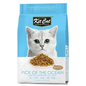 Kit Cat, Dry Premium Cat Food Pick of The Ocean, 1.2-kg