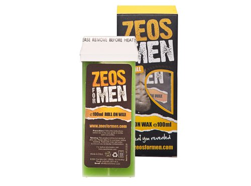 ZEOS For Men Hair Removal Refill Roll On Wax e100ml