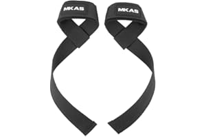 HEXINYIGJLY Zughilfen für Krafttraining, Gewichtheber Gurte mit Neopren Gepolstert, Kreuzheben Gurte für Frauen, Männer Krafttraining, Bodybuilding, Fitness, Gewichtheben Zughilfen Gurte-Schwarz