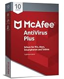 McAfee AntiVirus Plus 10 Device (Code in a Box) - 
