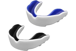 CEONAM 2er Pack Sportmundschutz für Kinder und Jugendliche - Mundschutz für den Sport mit Etui (BPA-frei) für Boxen, Fußball, Hockey, Karate, Rugby für Jungen und Mädchen