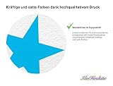 I-love-Wandtattoo WAS-10099 Kinderzimmer Wandsticker Set „Blaue Sterne für Jungen“ zum Kleben Wandtattoo Wandaufkleber Sticker Wanddeko - 2
