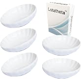 12.7 Cm Cucchiaini Set 12 Cucchiai Porcellana Pirhosigma - 12,7cm Per Caffè, Dessert, Uova E Yogurt Posate Colorate Dessert - 7