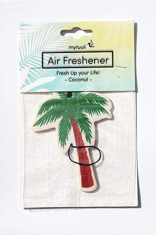 Preisvergleich Produktbild Lufterfrischer mytuuli Palme - Duftbaum (Duft Kokosnuss)