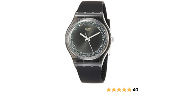 Swatch Darksparkles Ladies Watch (SUOB156) Black | WatchShop.com™