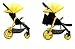 Light portable umbrella stroller baby push car can sit or lie folded stroller (hand can mention)