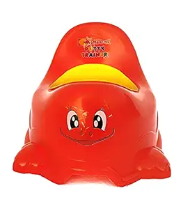 HARISTAR Potty Trainer Seat Baby Potty Seat with Lid for Child Baby For-1,2,3,4 Year Babies , Suitable for Boy/Girl