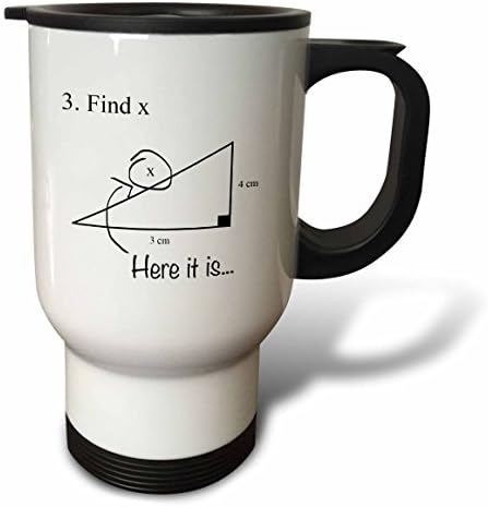 Hiekon Find X Here It Is Travel Mug, 14-Ounce