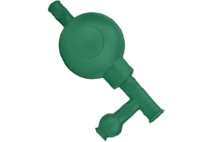 VIKYE Poire D'aspiration en Caoutchouc, Adaptée aux Laboratoires Industriels et Minéraux, Laboratoires Agricoles, Laboratoires Alimentaires, Laboratoires Chimiques (GREEN)