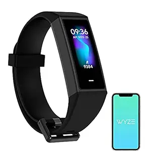 Wyze Band Activity Tracker with Alexa Built-in, Smart Watch Fitness Tracker, Heart Rate Monitor, Step Counter Sleep Monitor, High Res Color Touchscreen Phone & App Notifications, 5ATM Water Resistant