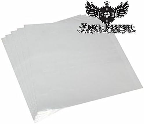 20 x 7" Anti Static 450g Vinyl Keepers Polythene Record Sleeves