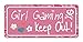 Produktbild Girl Gaming Keep Out – Rosa Metall Schild/Türschild