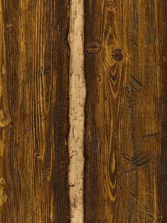 Brewster 145-41382 Northwoods Lodge Dakota Brown Textured Rustic Wood Wallpaper by Brewster