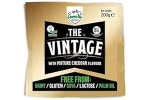 NESHA MARKET Greenvie Queso Vintage Cheddar 200g (Pack de 2)