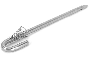 KIMISS inclinación de Rod Ensamblaje, aleación de aluminio Motores fueraborda motor de inclinación de Rod d'Assy soporte apto para T9.9 / T15 / T20 / T25 / T30hp 689-43160-00 (plata)