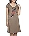 Malvina Womens Long Top Nightwear -Brown RS.399.00