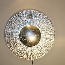 Design Wandleuchte Diego Gold 62 Wandlampe Gross Xl Rund Innen