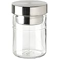 Ikea Tssp Jar With Insert, Clear Glass/Stainless Steel0.4 L (13.5 Oz) (70497209), Blue