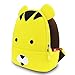 Produktbild Nettes Tier personifizierte Kindergelbes Tiger-Minikarikatur scherzt Rucksack Jungen-Mädchen, Kleinkind-Rucksack-Umhängetaschen für 2-8 Jahre alte Kindergeschenke für Vorschule oder im Freien