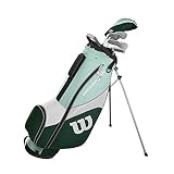  WILSON Prostaff SGi - Juego de Medias Mangas para Mujer (Mango de Grafito)