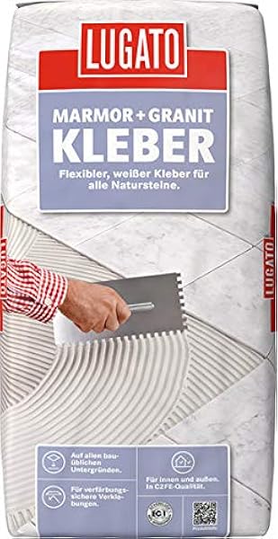 Lugato Marmor Granit Kleber 5 Kg Amazon De Baumarkt