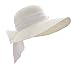 Produktbild Fletion Damen Frauen Faltbare Elegant Bowknot Großen Krempe Sonnenschutz Sonnenhut Strohhut Strandhut Sonnenhuete Strand Kappe Sandstrand Sonnenhüte