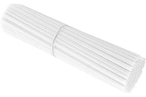 Guangcailun 72pcs Bike Wheel Spoke Wraps Cover Motorcycle Tire Spoke Plastic Sleeves Bicycle Decoration, White