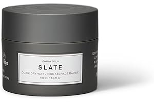 Maria Nila Cera per Capelli Slate, 100 ml, tenuta 5/5, per capelli corti, tenuta forte e discreta lucentezza, prodotto 100% vegano e senza solfati/parabeni