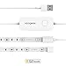 Produktbild Koogeek Wireless Smart LED Streifen Lichtleiste Funktioniert mit Apple HomeKit 6.6ft / 2m 16 Millionen Dimmbar Fernbedienung Unterstützung Siri Timer USB Angeschaltet 2.4GHz Weihnachten