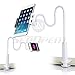Produktbild Universal 360 Grad drehbar Verstellbarer Schwanenhals Flexible lange Arme Handy Halter Lazy Halterung Halter Klemme KFZ-Halterung Bolzen Klemme Halterung Handy Ständer für iPhone 6/6S/7/7 Plus/iPad Mini 3/iPad Air 2 iPad, Samsung, Android iOS und alle Handys und Tablet, (weiß) – inpay