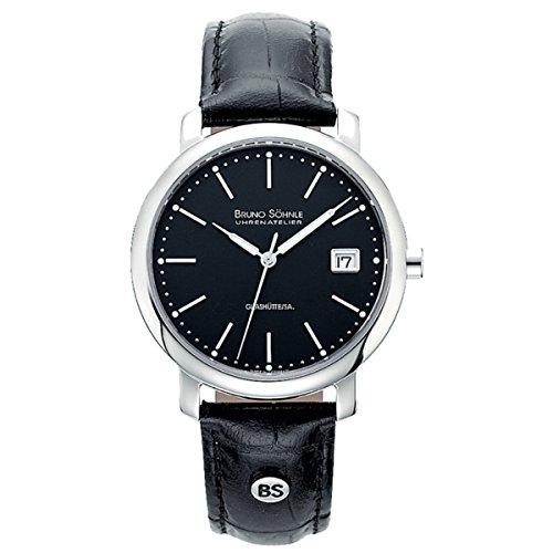 Bruno Shnle Herren-Armbanduhr Momento Analog Quarz Leder 17-13016-741 Bruno Shnle Herren-Armbanduhr Momento Analog Quarz Leder 17-13016-741
