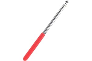 Tour Guide-flagga | Rostfritt stål bärbar banderoll flagga | 1,6 m lätt med ergonomiskt handtag för festivalparad, undervisningspunkt, reseguide