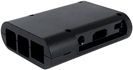 FAVOLCANO Official Desktop Black Protective Enclosure Case Box For Computer Raspberry Pi 3 2 Model B+