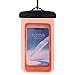 Produktbild Sojewe Universelle Orange Dauerhaft Unterwasser Dry Bag Pouch Perfekt Dry Bag schneesicheres schmutzfester Schutz für iphone 6/iphone 6 plus/Sumsung/Miphone/Meizu, Perfekt für Draussen Aktivitäten-Bootfahren/Wandern/Schwimmen/Tauchen