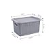 Produktbild WESEEDOO Socks Bra Unterwäsche Rack BH-Krawatten-Aufbewahrungsboxen BH-Organisator Klappbare Wandteiler Klare Hängende Tasche Premium Aufbewahrungsbox Mit Deckel Gray