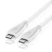Produktbild TNP USB Typ C auf Typ C Kabel, usb-c zu usb-c Adapter Stecker Stecker Draht Kordel, Super Speed USB 3.0 männlich zu männlich Sync & Charge Kabel – Weiß (Einzelbett)